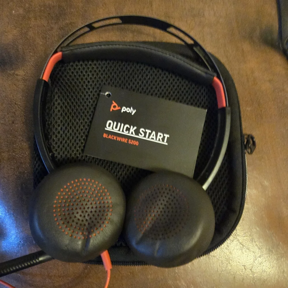 NEW Poly Headset - Picture 2 of 5